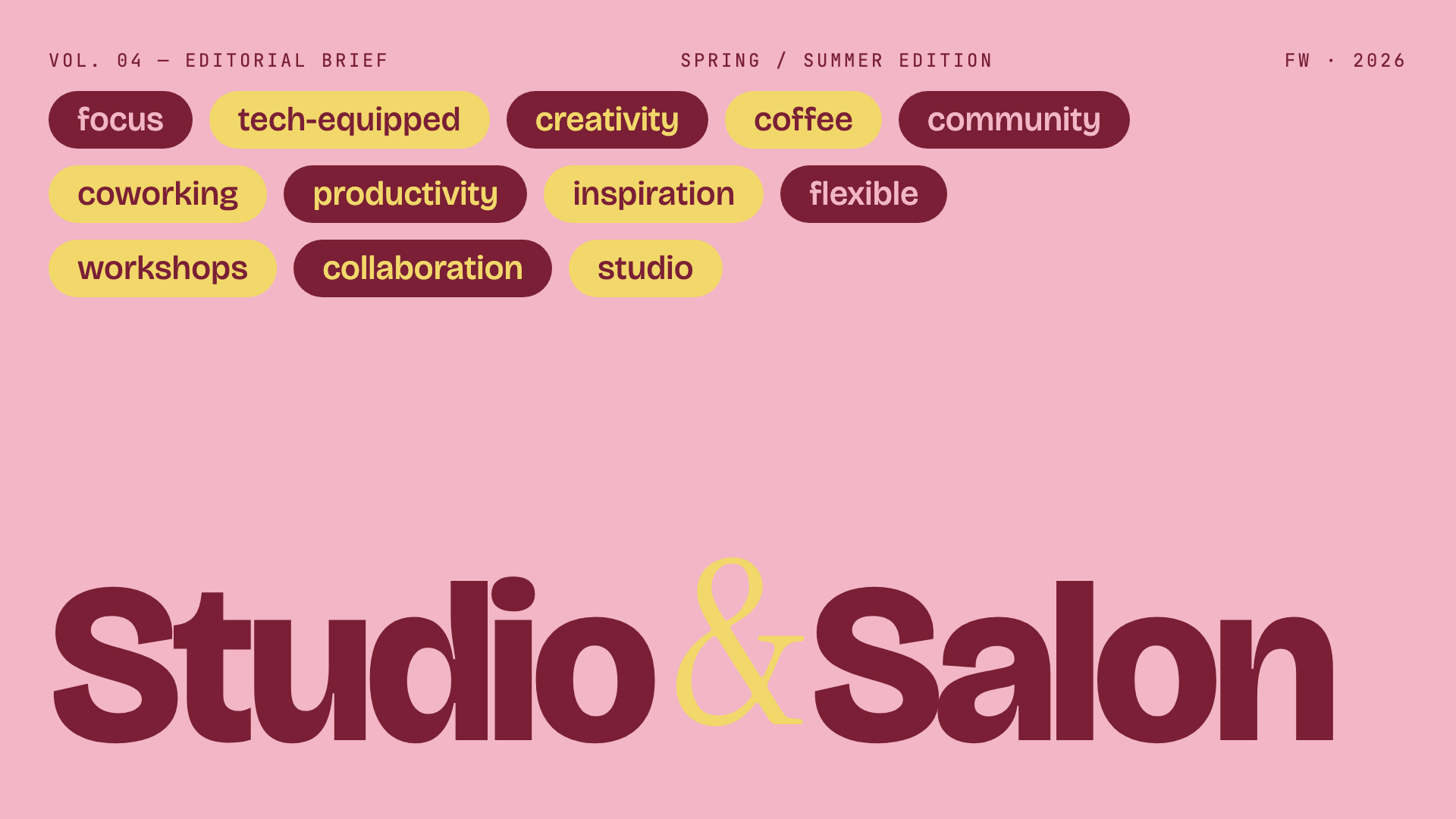 frontend-slides Editorial Tri-Tone 模板预览